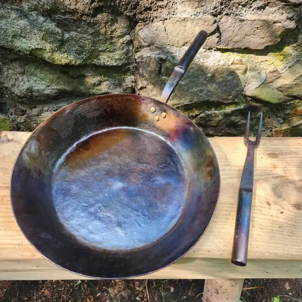 Forging a Carbon Steel Fry Pan - Peters Valley School of Craft